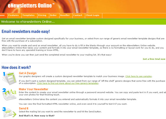 eMail Newsletter Providers
