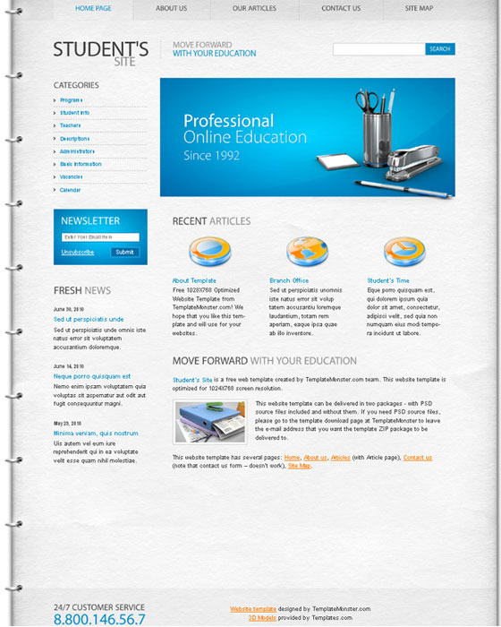 HTML5 Template