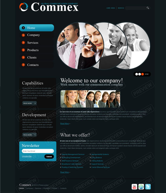 HTML5 Template