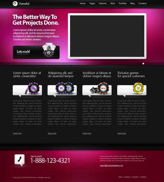 HTML5 Template