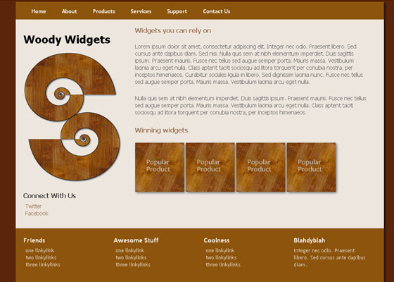 HTML5 Template