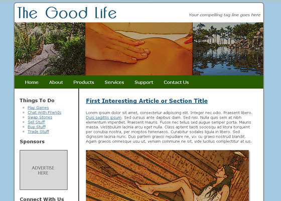 HTML5 Template