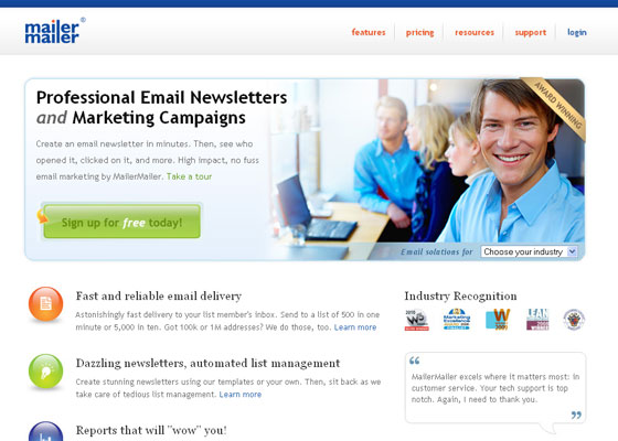 eMail Newsletter Providers