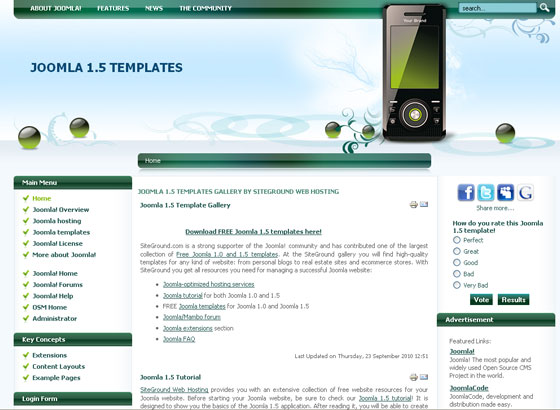 Joomla ecommerce Templates