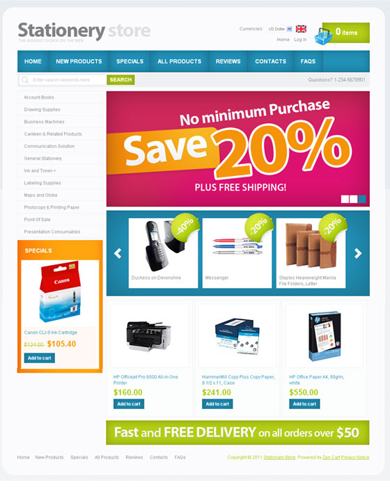 Joomla ecommerce Templates