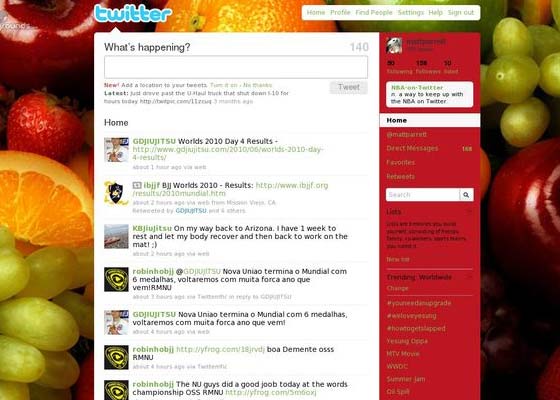 Awesome twitter backgrounds