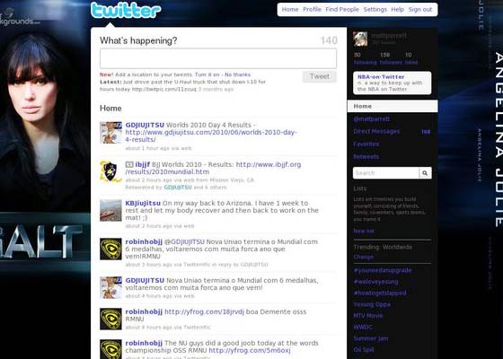 Awesome twitter backgrounds