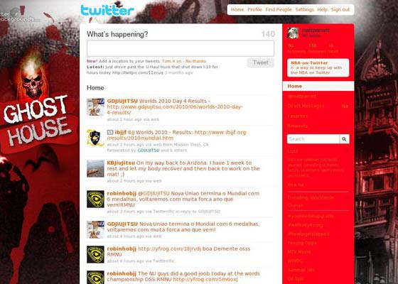 Awesome twitter backgrounds