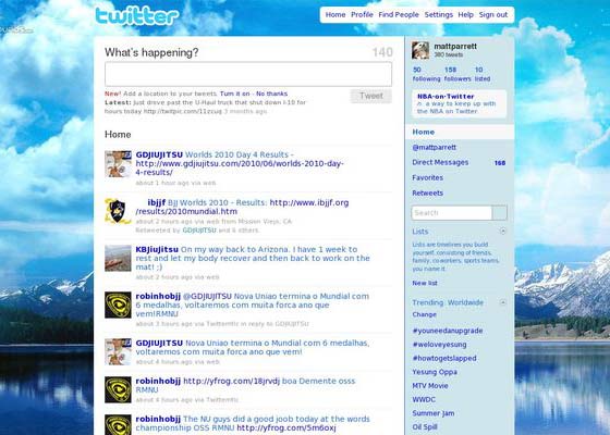 Awesome twitter backgrounds
