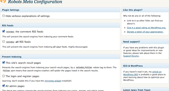 Wordpress SEO Plugins