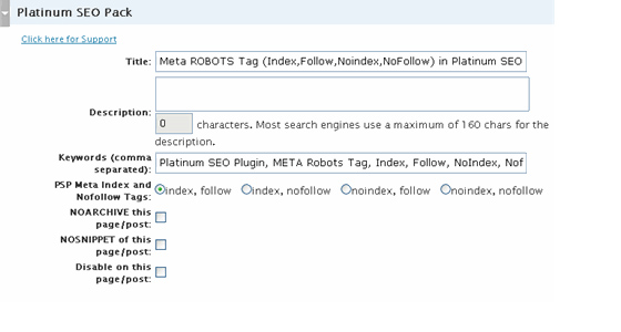 Wordpress SEO Plugins