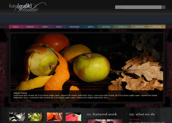 Joomla Portfolio Templates