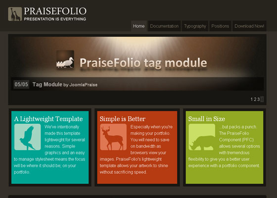 Joomla Portfolio Templates