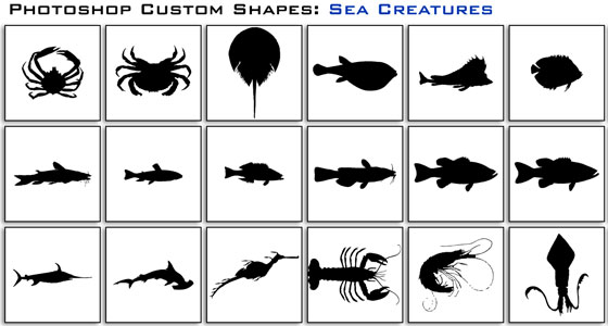 Photoshop Custom Shapes