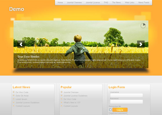 Joomla Portfolio Templates