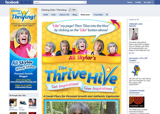 Facebook Fan Pages Inspiration