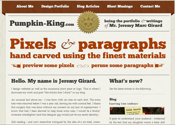 HTML5 Websites Inspiration
