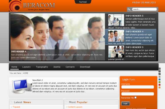 Joomla 1.6 Templates