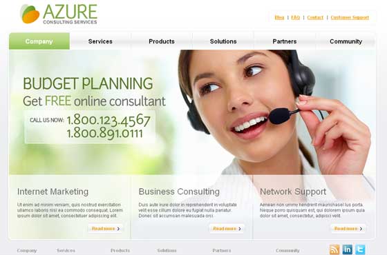 Joomla 1.6 Templates