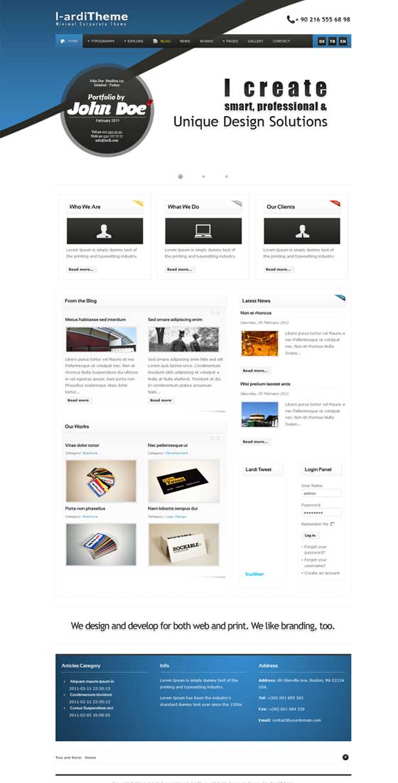 Joomla 1.6 Templates