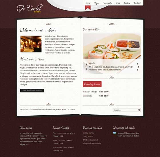 Joomla 1.6 Templates