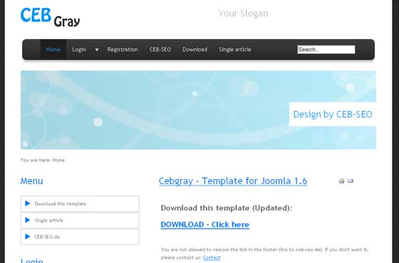 Joomla 1.6 Templates