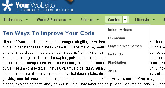 jQuery Navigation Plugins