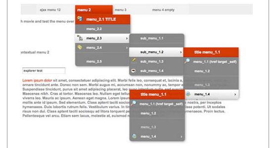 jQuery Navigation Plugins