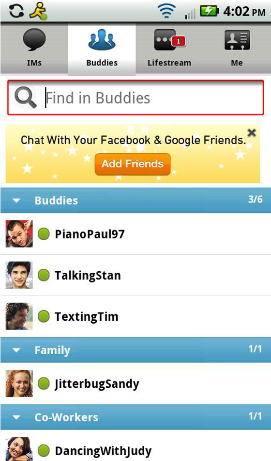 Android socail apps
