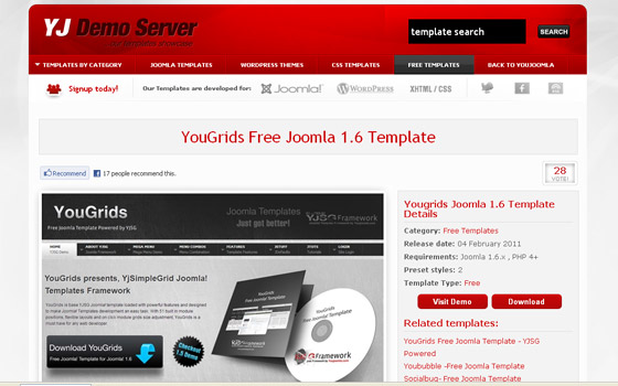 30+ Free Joomla Templates