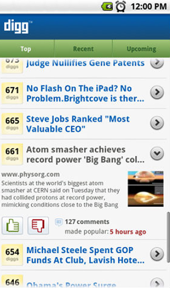 Android socail apps