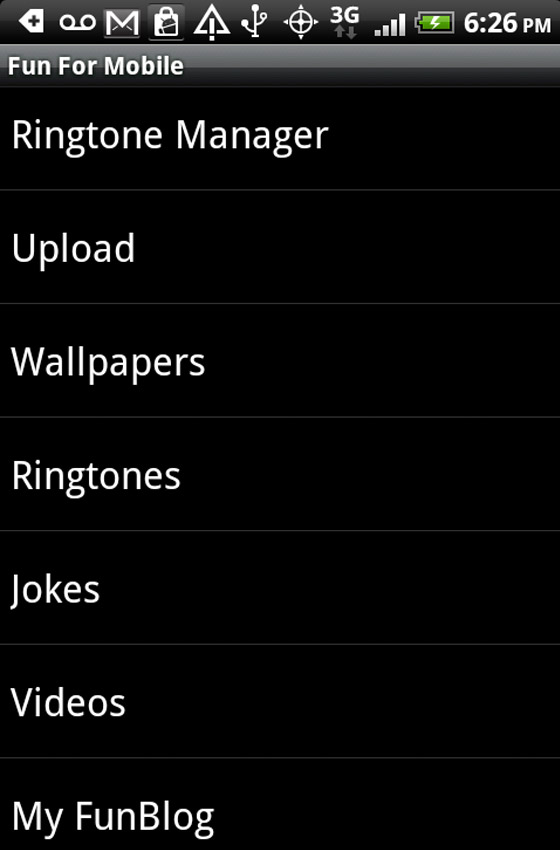 Android socail apps