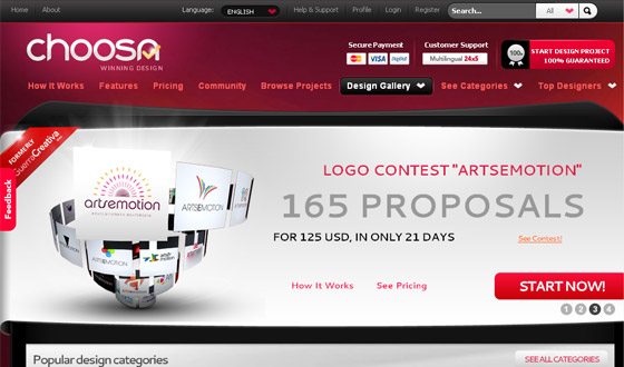 Logo Design Contest Websites