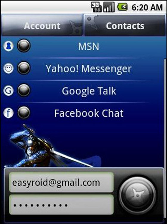 Android socail apps