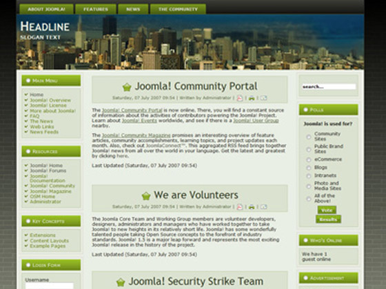 30+ Free Joomla Templates