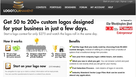 Logo Design Contest Websites