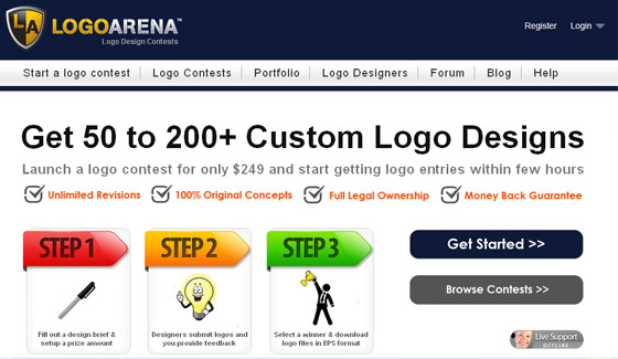 Logo Design Contest Websites