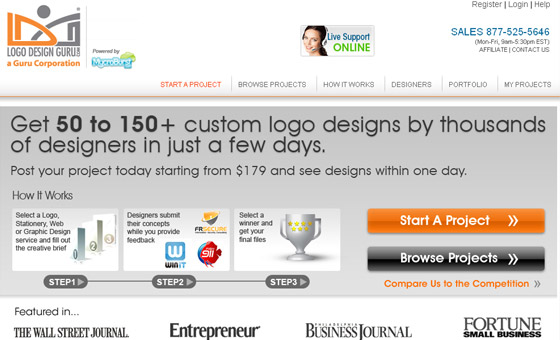 Logo Design Contest Websites