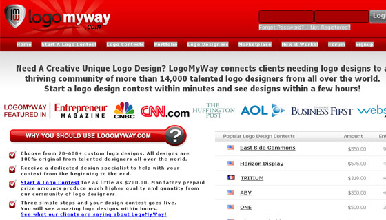 Logo Design Contest Websites