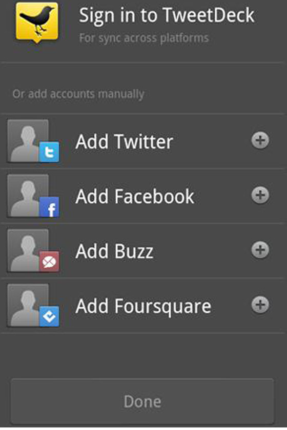Android socail apps