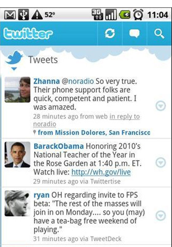 Android socail apps