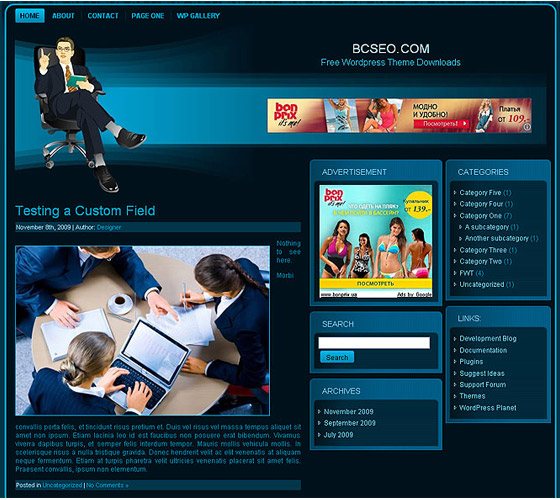 wordpress Free Business Themes