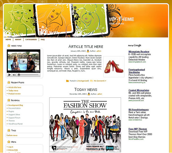 wordpress Free Business Themes