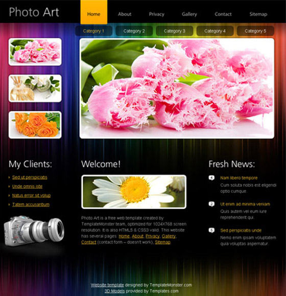 Free Html5 Templates