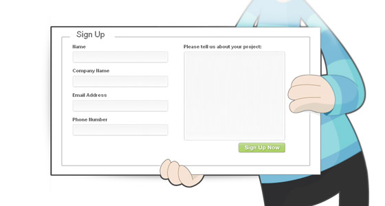 Best Sign Up Forms Examples