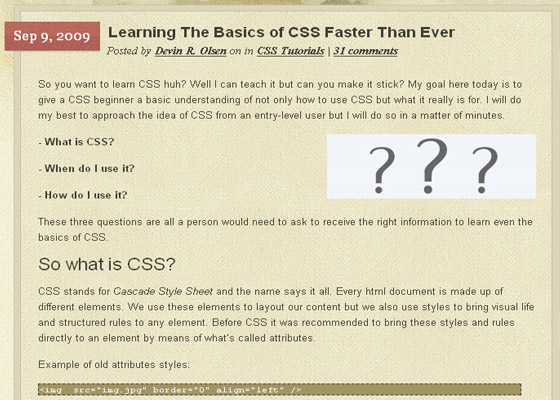 Best CSS Tutorials