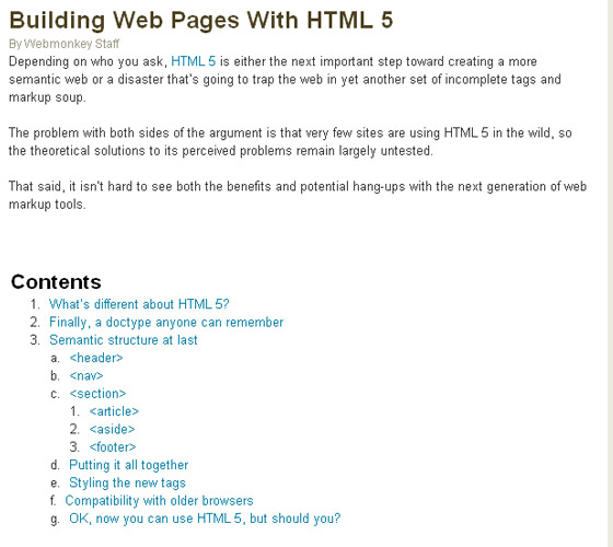 Complete Html5 Resources Guide