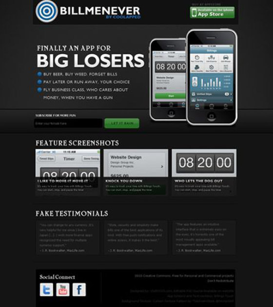 Free Psd Website templates