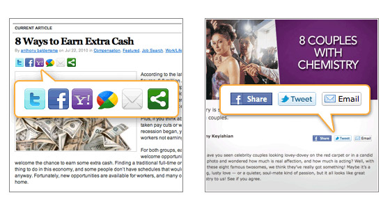 Social Bookmark Plugins For WordPress