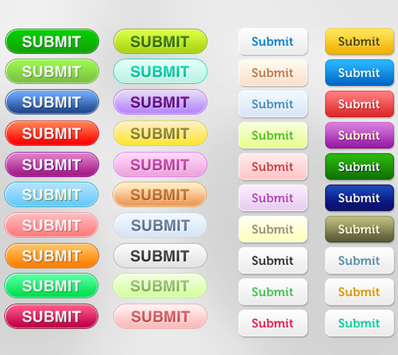 Website Buttons